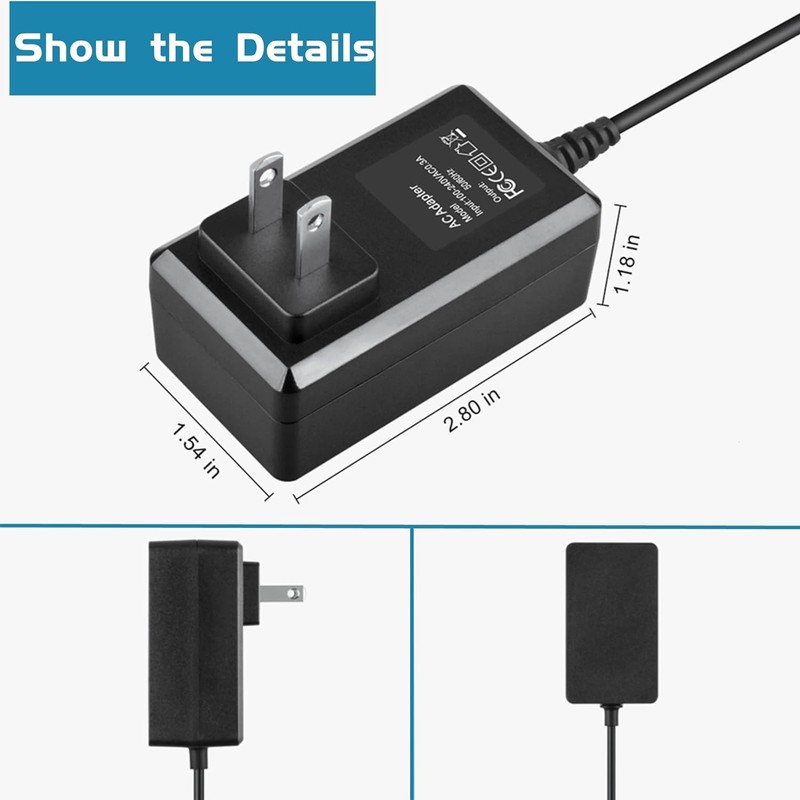 Xzrucst AC DC Adapter for Brinkmann Q-Beam 800-2301-0 800-2301-W QBeam