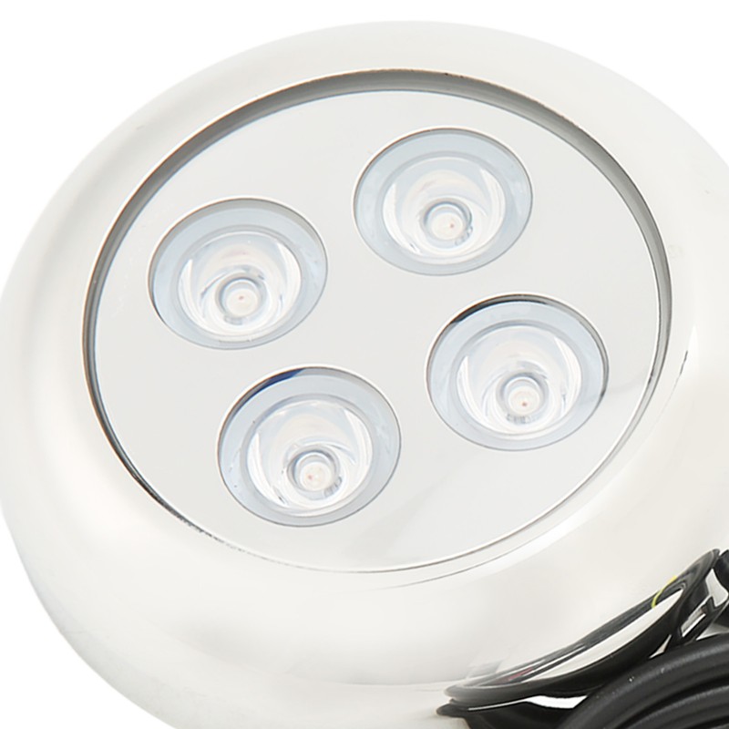 Marine Underwater Light 60° Angle IP68 Waterproof Seawater Interior Dome