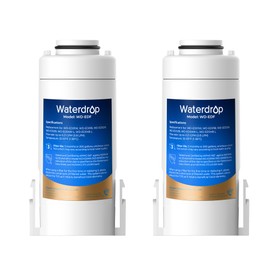 Waterdrop WD-EDF Replacement Filters for Waterdrop Electirc Water Filter Pitcher 𝐖𝐃-𝐄𝐃𝟎𝟏/𝐄𝐃𝟎𝟐/𝐄𝐃𝟎𝟒/𝐄𝐃𝟎𝟏𝐀/𝐄𝐃𝐂𝟎𝟏, 3 Months or 200 Gallons, NSF/ANSI 401&53&42, 2 Filters