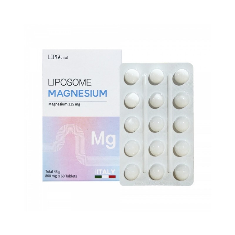 Liposomal Magnesium Magnesium Oxide Tablets, 60 tablets / 리포좀 마그네슘