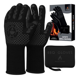 Guantes BBQ 33cm (negro)