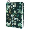 craspire Book Cover Stretchy 15.7 x 9.8 Inch Green Leaf