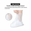 JM Reusable PVC Waterproof Shoe Cover, Transparent Rain and Snow