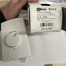 House of Marley Marley MD26 Double Line Break Line Voltage Thermostat