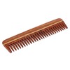 SVATV Handmade Rosewood/Rosewood Detangling Comb for Thick, Curly and Wavy
