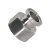 QiiMii SS304 Tri Clamp Female Adapter Mini Tri Clamp 1/2"(TC