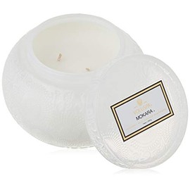 Voluspa Mokara, Glass Chawan Bowl Candle, 14 oz, 50 Hour Burn Time, All Natural Wicks and Coconut Wax for Clean Burning, Vegan, Poured in the USA