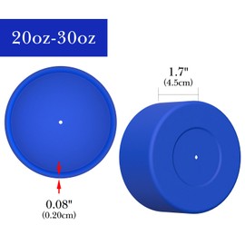 Linkidea Wasserflaschenmanschette, kompatibel mit Owala FreeSip, 473 ml, Silikon, rutschfeste Flaschenbodenhülle, Schutz für Flaschen, Stoßschutz, Marineblau, 2 Stück