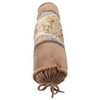 Foot Massage Cylinder Pillow Detachable Soft Foot Embroidery Cylinder Pillow