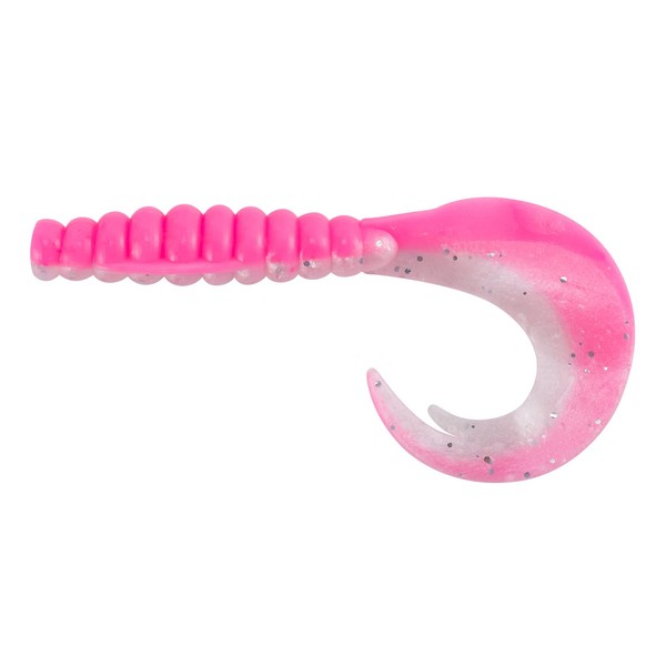 Dr.Fish 15 Pack Grub Soft Fishing Lures, 2 inch Soft