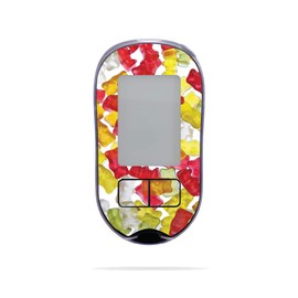 MightySkins Skin Compatible with Accu-Chek Aviva Plus - Gummy Bears | Protective, Durable, and Unique Vinyl Decal wrap Cover | Easy to Apply, Remove, and Change Styles | Made in The USA