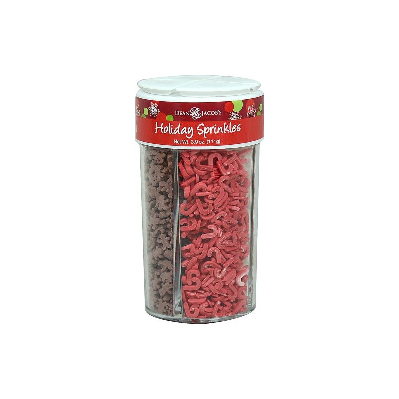 Dean Jacob's 4in1 Holiday Accents & Sprinkles ~ 3.9 oz.