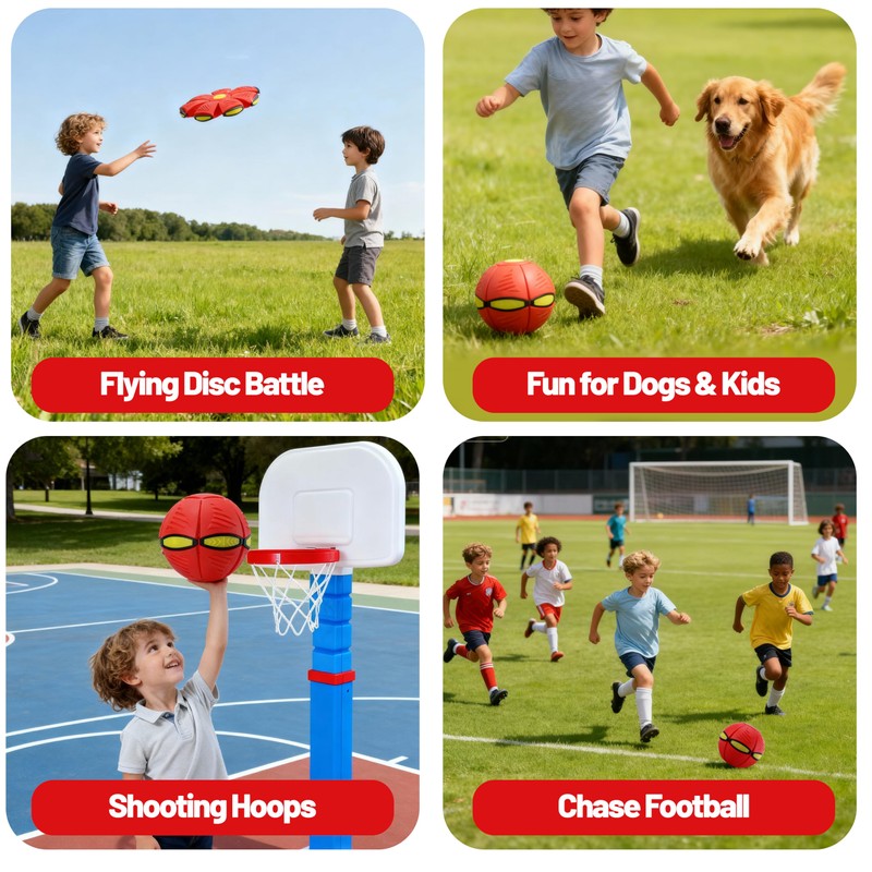 Magic Metaball, Magic Bouncing Ball, Magic Flying Saucer Interactive Pop