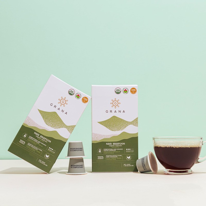 G GRANA Coffee Pods, Compatible with Nespresso OriginalLine, 20 Pack,