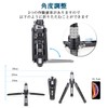 INNOREL Desktop Tripod, Mini Monopod Stand, 2 Tier Legs Opening,