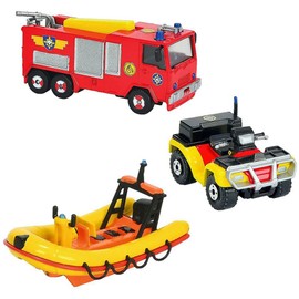 Dickie -Spielzeug 203099629 – Fireman Sam vehicle set – Assorted Colours