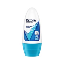Rex-ona Shower Fresh Underarm Roll-On Deodorant, 0.84 oz, Pack of 5
