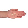 (Pack of 50 pcs) Pozi Screw Cover Caps 12 mm