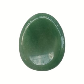 Sunshcat Natural Green Aventurine Water Drop Chakra Thumb Worry Crystals and Healing Stones,Stress Relax Reiki Crystal Pocket Palm Stones