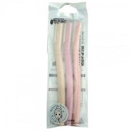 ( ) The lines are trimmed really delicately. Straight eyebrow razor 3P / ( )라인 정리가 진짜 섬세하게 돼요 일자형 눈썹칼 3P