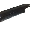 Feinkamm + Staubkamm + Nissenkamm LÃ¤usekamm Griffkamm schwarz 18,5 cm