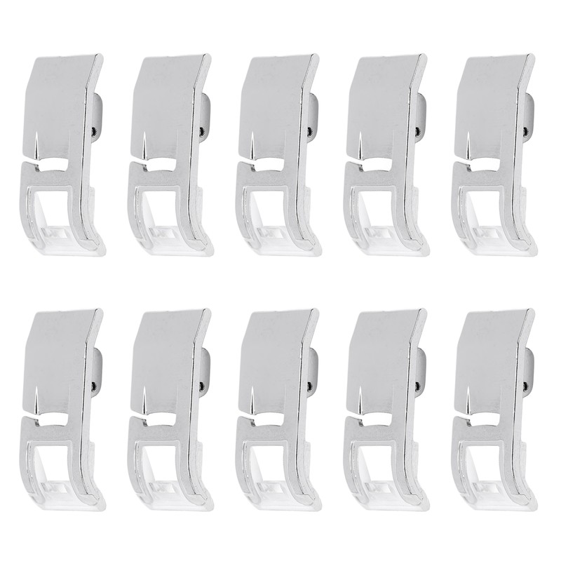 10PCS Straight Stitch Presser Foot Mini Portable Durable Stainless Steel