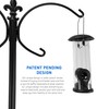 EasyGo Product Squirrel Proof Bird Feeder Wild Bird Station -