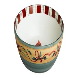 Lenox Winter Greetings Everyday Stoneware Cardinal All Purpose Bowl