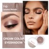 CAKAILA Single Cream Eye Shadow,Caramel Metallic Glitter Shimmer High Pigment