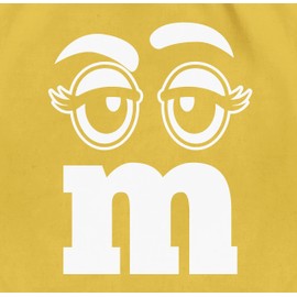 Shirtracer - Gym Bag Backpack - Carnival & Fancy Dress - Bags - M and M Eyes, 07 Yellow