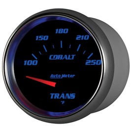 Auto Meter 7957 Cobalt 2-5/8-Inch 100-250 F Short Sweep Electric Transmission Temperature Gauge