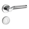 Design Lightning Handle Set Quick Assembly Screw Rosette Look Fixed