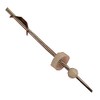 LASCO 03-4697 Horizontal Rod NutandClevis for Lavatory Pop Up Drain
