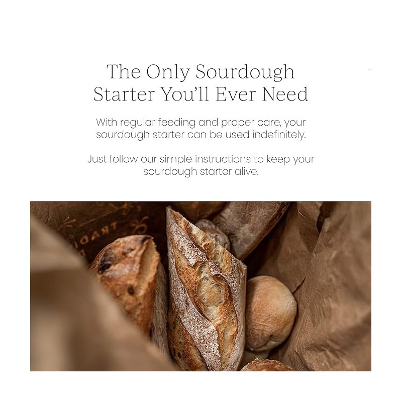 Breadtopia Sourdough Starter Kit | Get Started Making Delicious Homemade