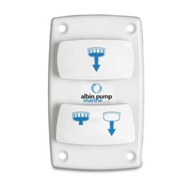 Albin Pump Marine Control Panel Silent Electric Toilet Rocker Switch
