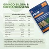 Zipvit Ginkgo Biloba 6000mg & Siberian Ginseng 600mg with Vitamins