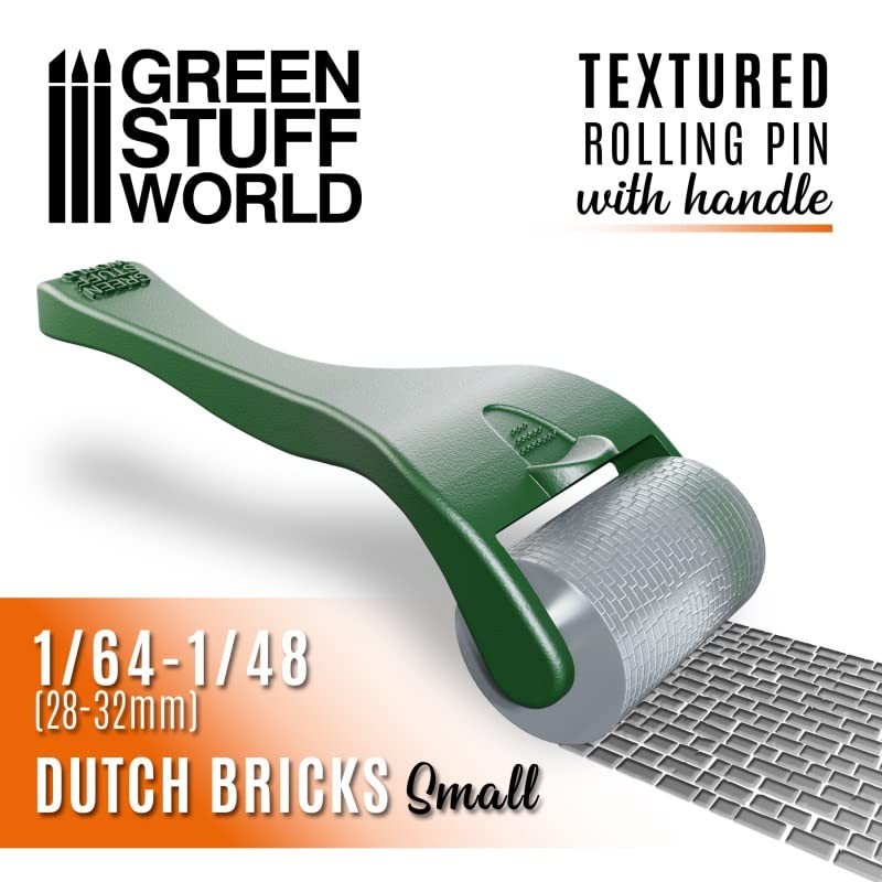 Green Stuff World - Rolling pin with Handle - Dutch