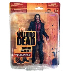 McFarlane - The Walking Dead - AMC TV Serie 1 - Short Card Action Figur - Zombie Walker (Wind Up Walking Action)