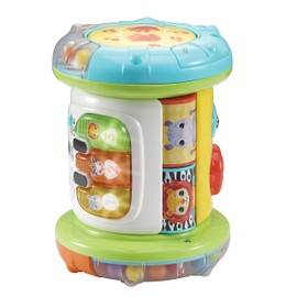 VTech Baby 3-in-1 Rollende Entdecker-Trommel – Interaktives Babyspielzeug mit Musik – Für Kinder von 9-36 Monaten
