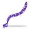 Peluca Trenza Extensión Cabello Lila K-pop Demon Rumi Fiesta Lila