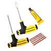 Flat Tire Repair Kit,Heavy Duty Car Flats Tire Plug Kit