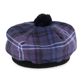 Scotland Forever Tartan Tammy Hat (Modern) Lambswool