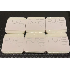 Pure 6 Bars Pure By Gloss FACE Soap Super  Foam Lemon Infused 40g