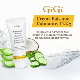 Gigi Hair Removal Cream for The Face, 1 oz & Calming Balm .5 oz