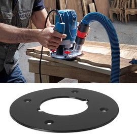 YINETTECH Electric Router Base Plate Router Plastic Round Base Plate Compatible with Makita 3612/ 3612C Electric Router 413024-1 912112-6