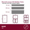 HOOZ GN Container 1/9 Stainless Steel, 150 mm Height, Food