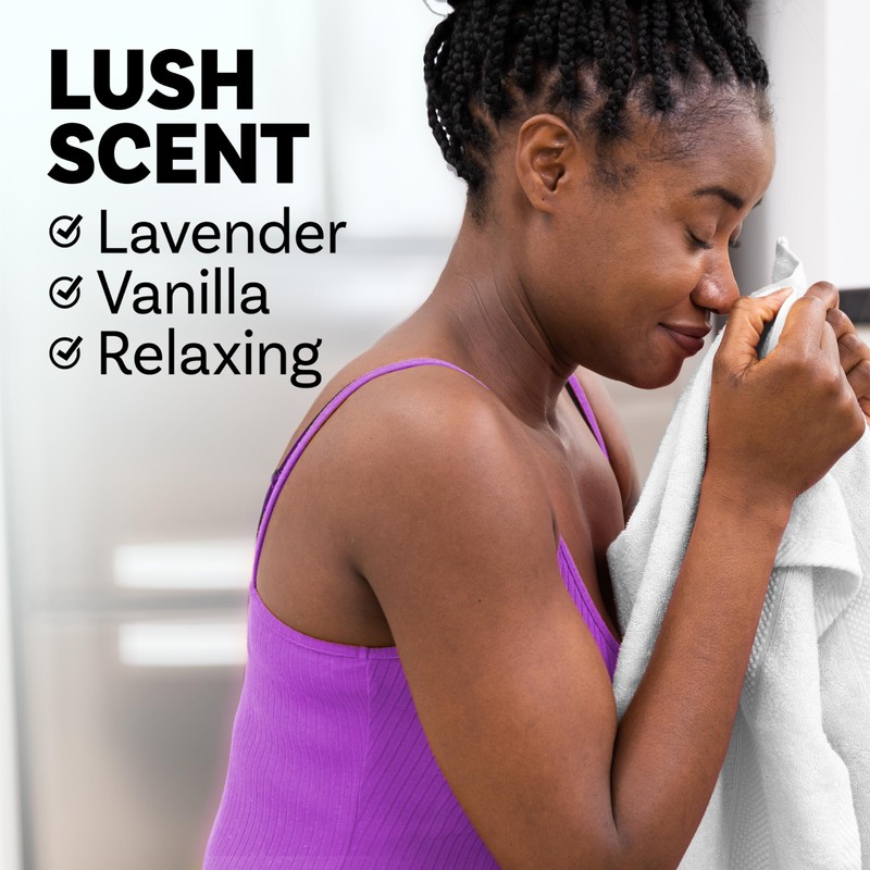 Downy Downy Unstopables In-Wash Laundry Scent Booster Beads, Lush, 24