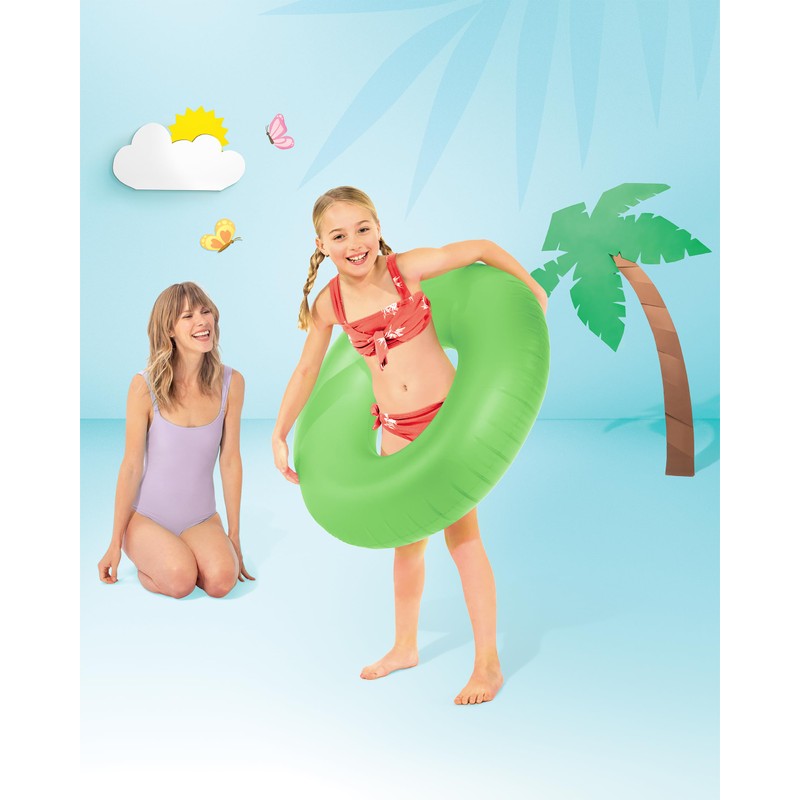 INTEX Inflatable Neon Frost Tube: 36" Diameter - 132lb Weight