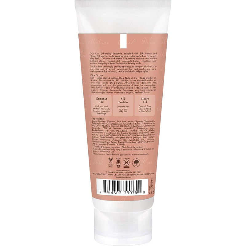 Coconut and Hibiscus Curl Enhancing Smoothie by Shea Moisture for