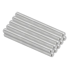 PATIKIL 304 Stainless Steel Dowel Pins 5 x 60 mm, 10 Pack Metal Dowel Pins Shelf Pegs Support Shelves Bunk Bed Fasten Elements Hardware for Furniture Fixing Component Position
